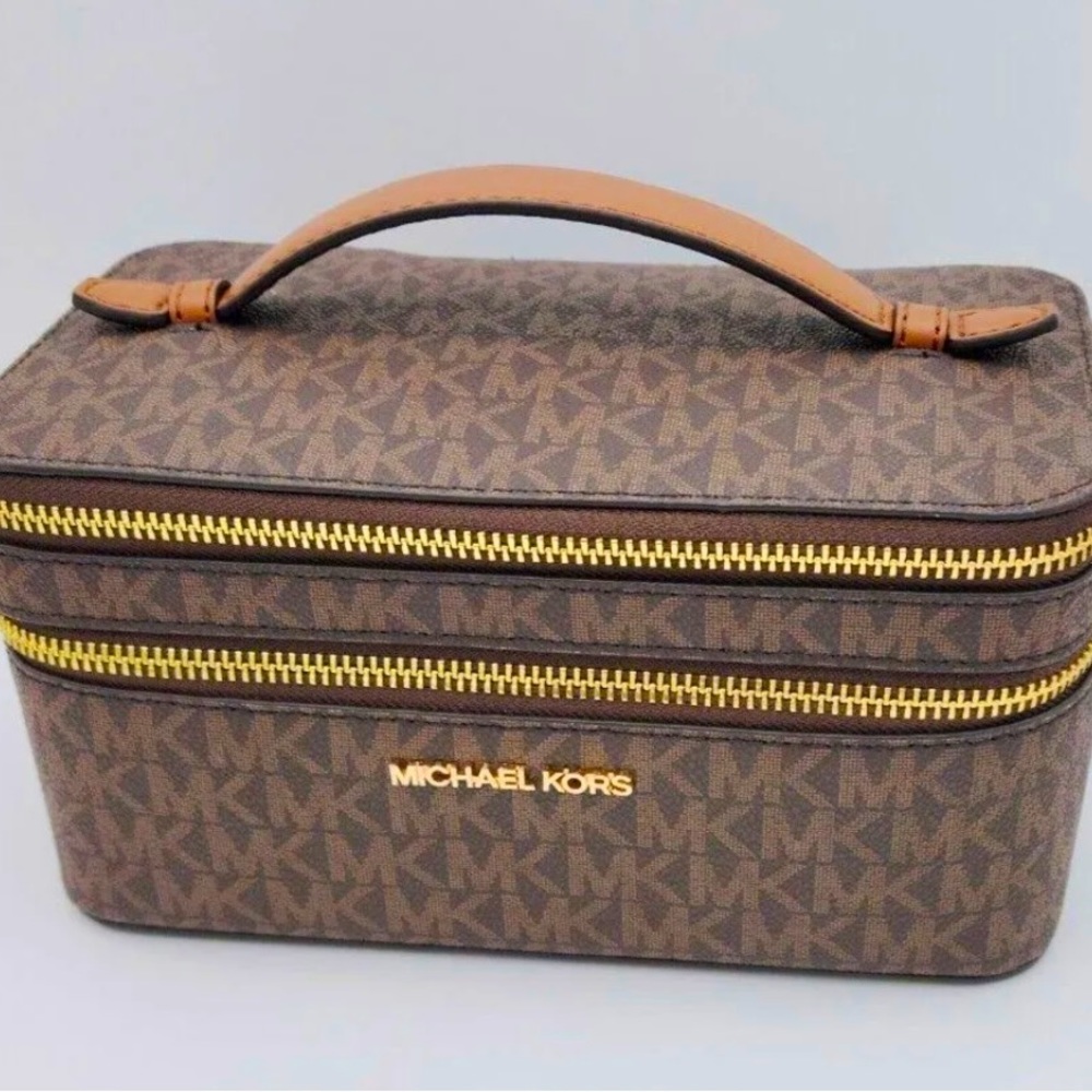 Michael Kors travel makeup case new.